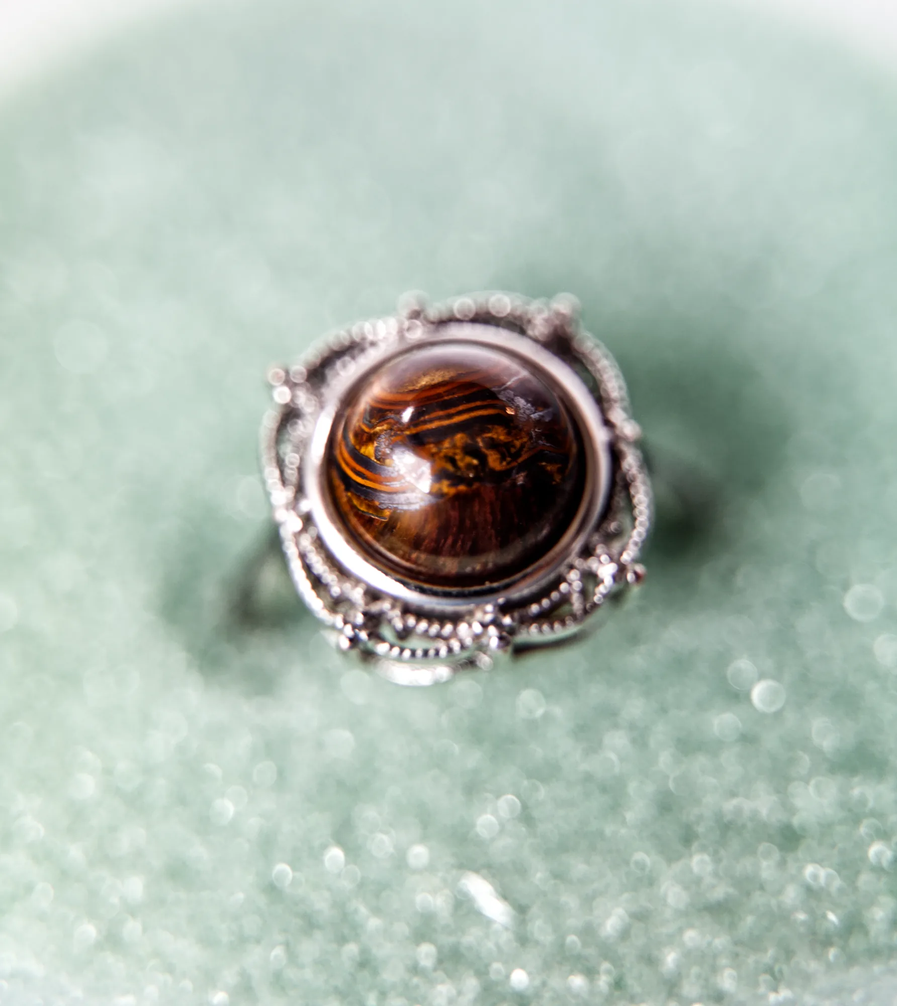 Tiger's Eye Ring
